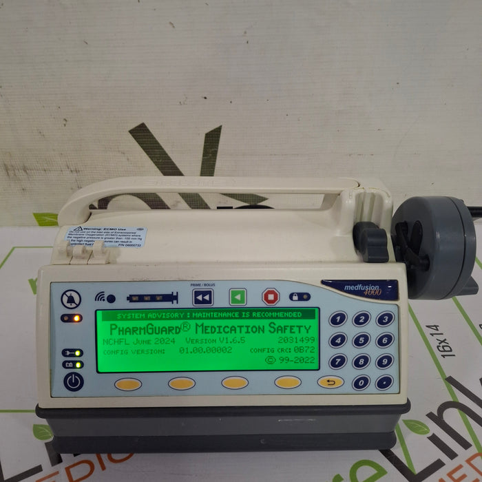 Smiths Medical Medfusion 4000 Syringe Infusion Pump
