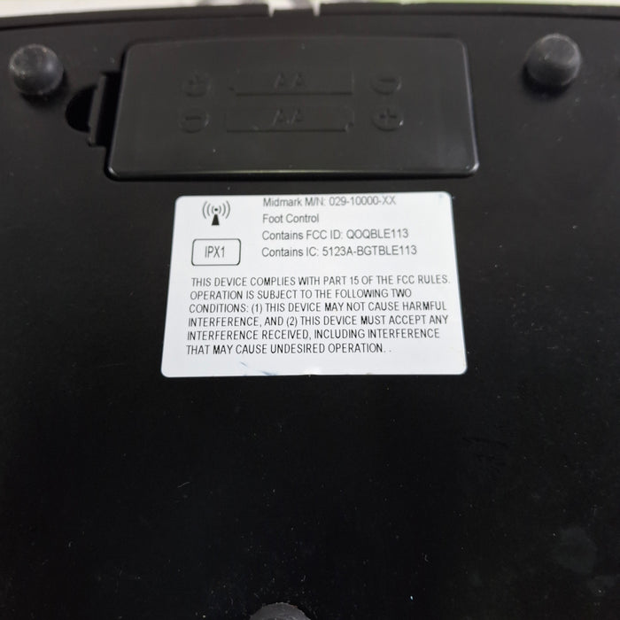 Midmark QE IPX1 029-1000 Footswitch