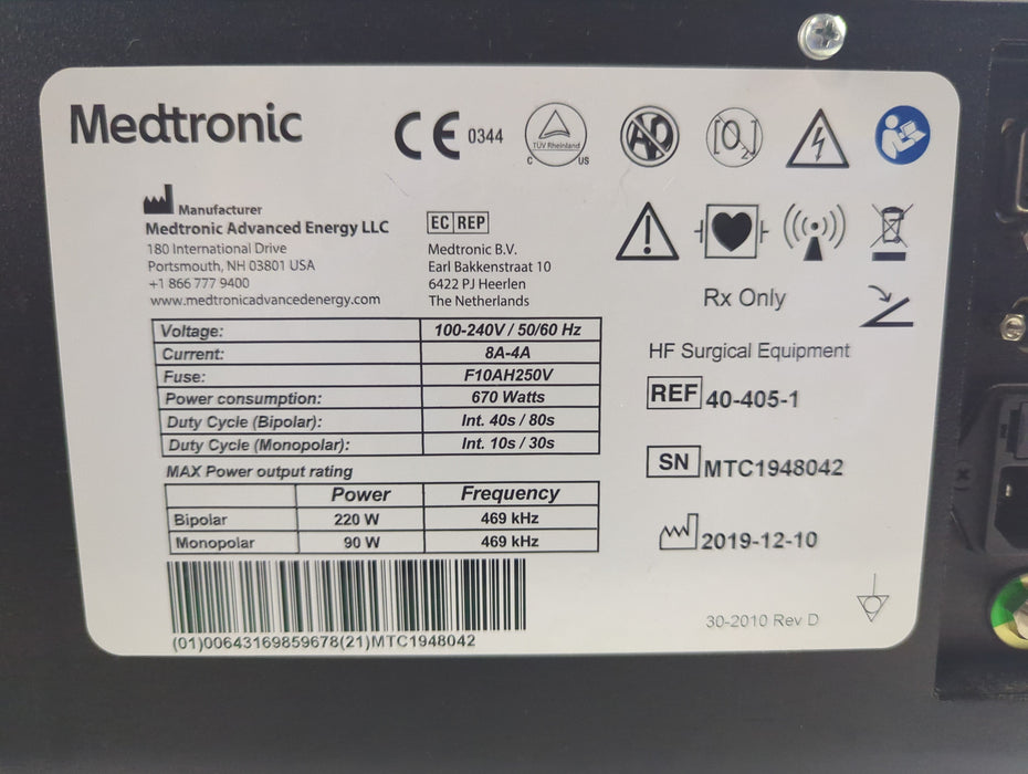 Medtronic AEX Generator