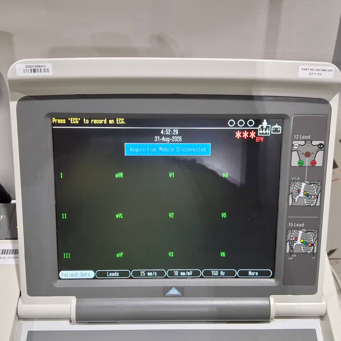 GE Healthcare MAC 5500 HD ECG without CAM Module