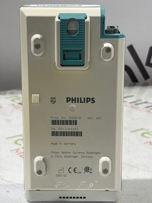 Philips M3001A-A01 Fast SpO2, NIBP, ECG MMS Module