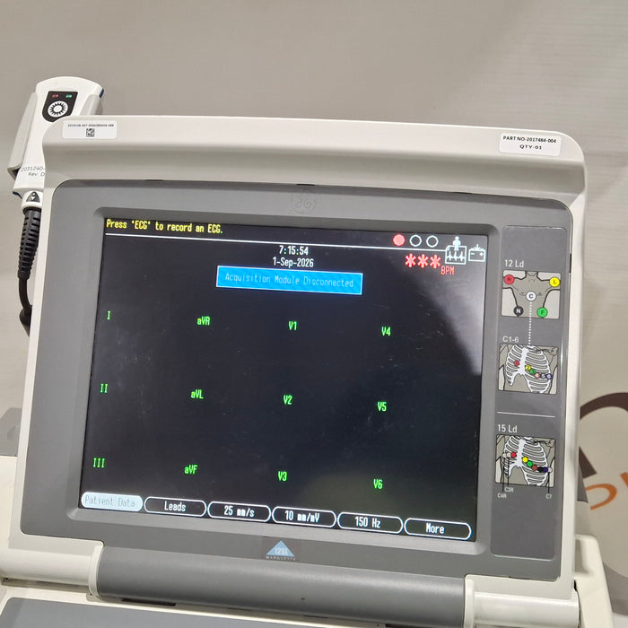 GE Healthcare MAC 5500 ECG without CAM Module