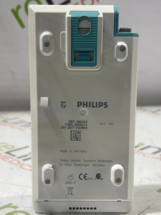 Philips M3001A-A01 Fast SpO2, NIBP, ECG MMS Module