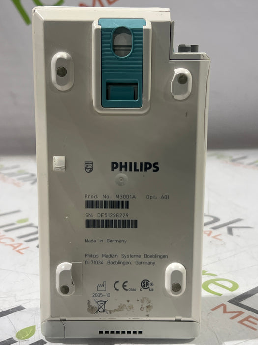 Philips M3001A-A01 Fast SpO2, NIBP, ECG MMS Module