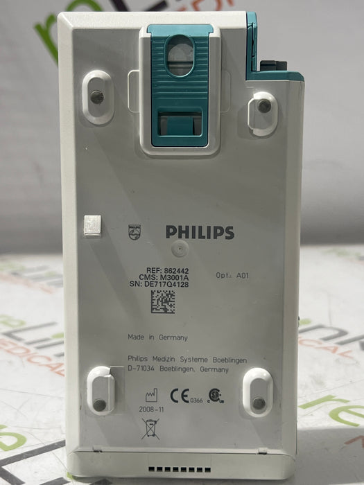 Philips M3001A-A01 Fast SpO2, NIBP, ECG MMS Module