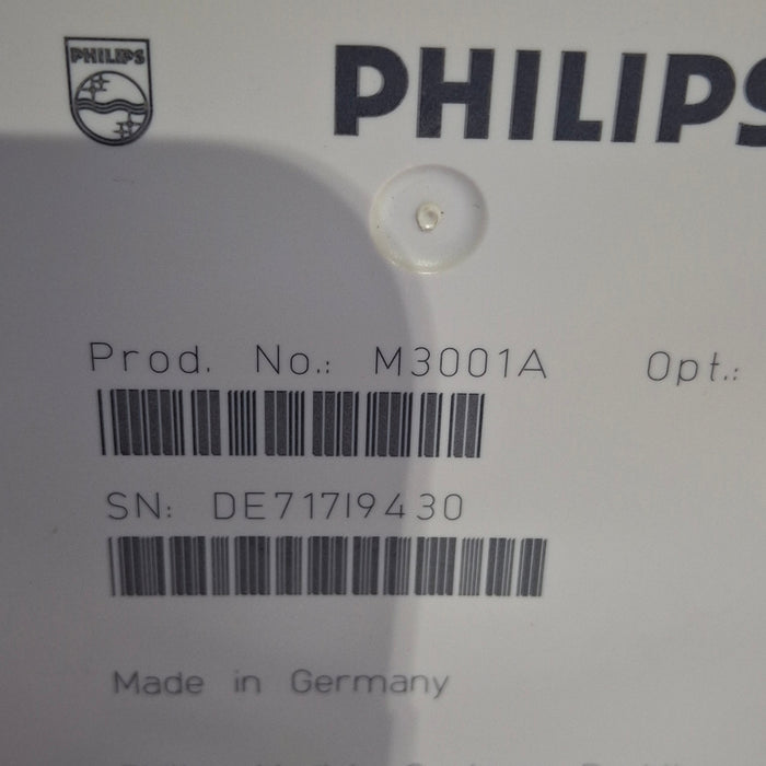 Philips M3001A-A01C06 Fast SpO2, NIBP, ECG, Temp, IBP MMS Module