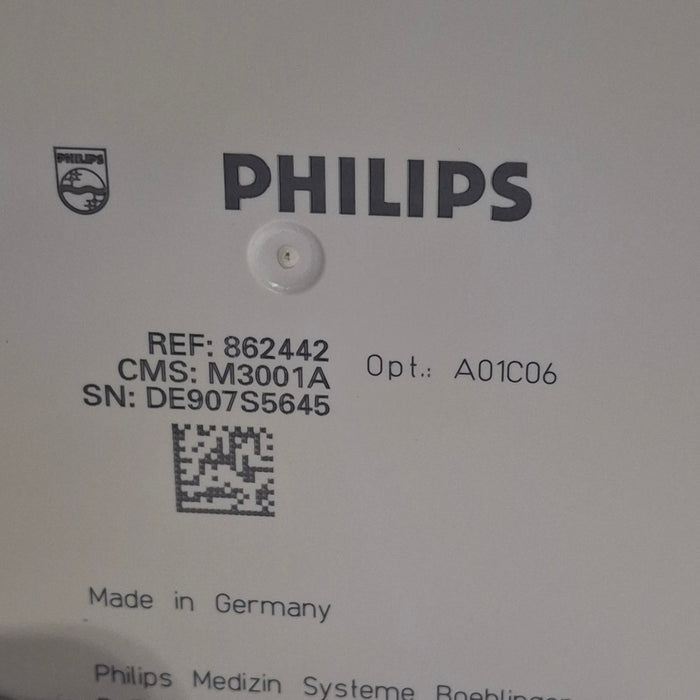 Philips M3001A-A01C06 Fast SpO2, NIBP, ECG, Temp, IBP MMS Module