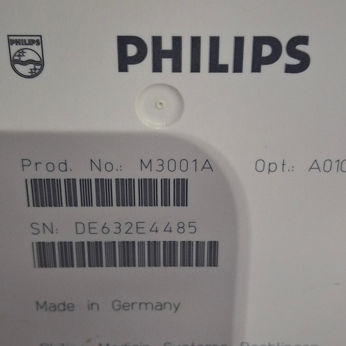 Philips M3001A-A01C06 Fast SpO2, NIBP, ECG, Temp, IBP MMS Module
