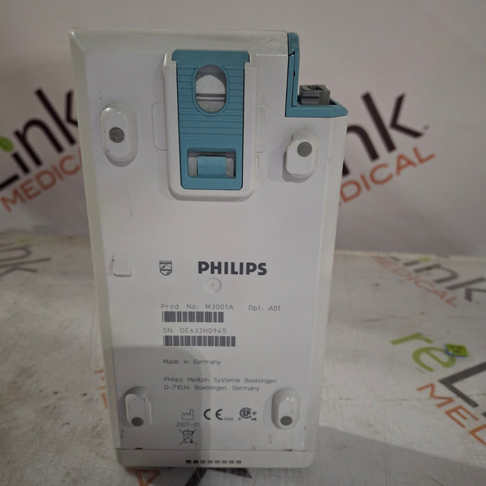 Philips M3001A-A01 Fast SpO2, NIBP, ECG MMS Module