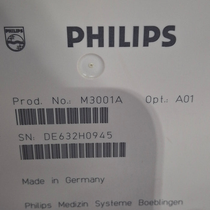 Philips M3001A-A01 Fast SpO2, NIBP, ECG MMS Module