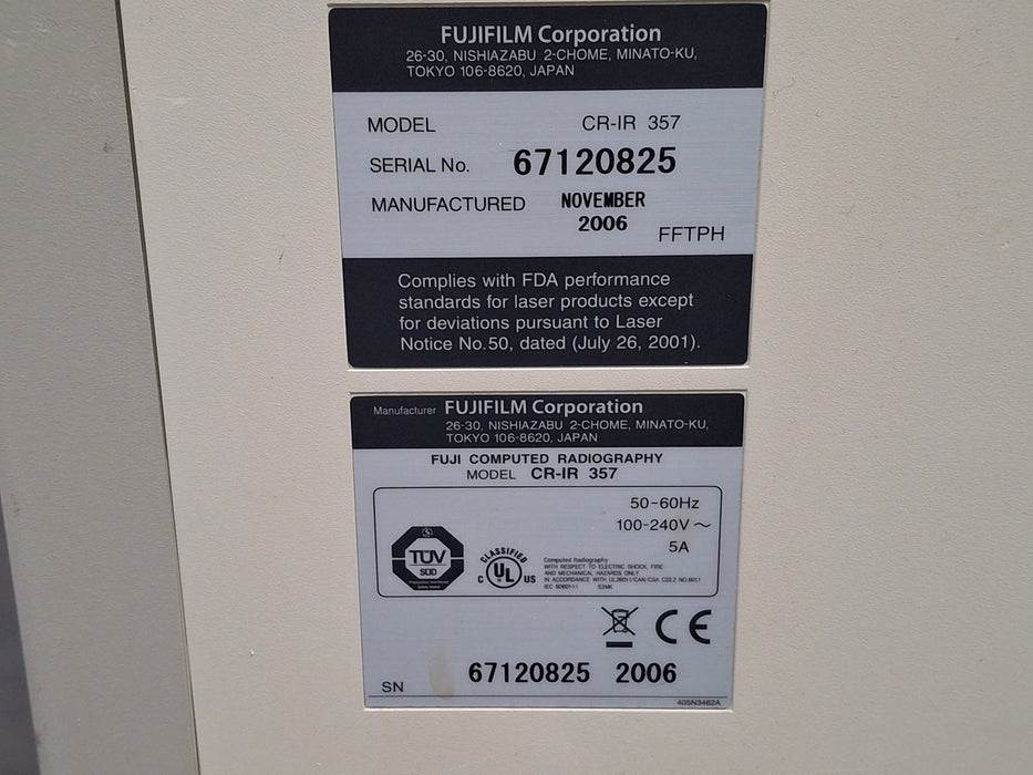Fujifilm PCR Eleva S CR Reader