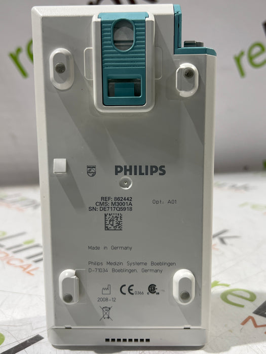 Philips M3001A-A01 Fast SpO2, NIBP, ECG MMS Module