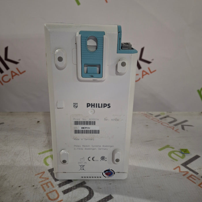 Philips M3001A-A01C06 Fast SpO2, NIBP, ECG, Temp, IBP MMS Module