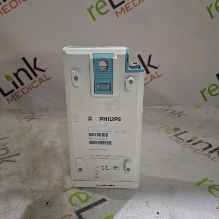 Philips M3001A-A01 Fast SpO2, NIBP, ECG MMS Module
