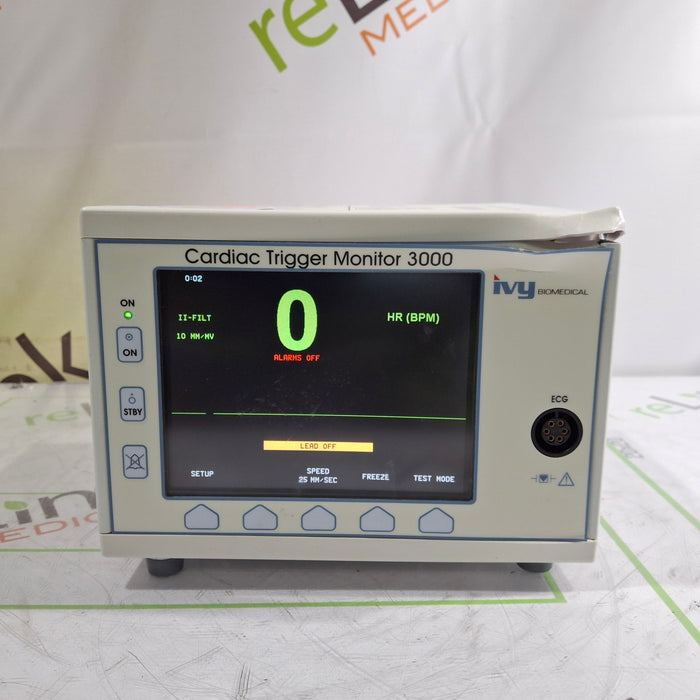 Ivy Biomedical Cardiac Trigger 3000 Patient Monitor