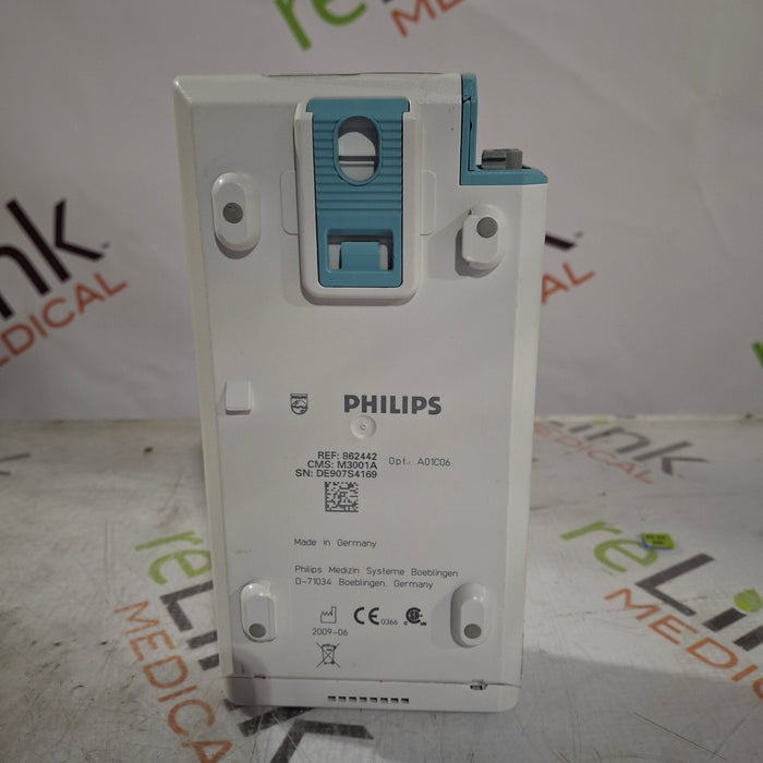 Philips M3001A-A01C06 Fast SpO2, NIBP, ECG, Temp, IBP MMS Module
