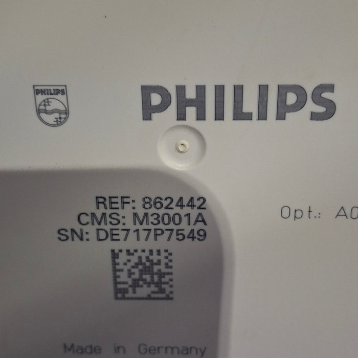 Philips M3001A-A01C06 Fast SpO2, NIBP, ECG, Temp, IBP MMS Module