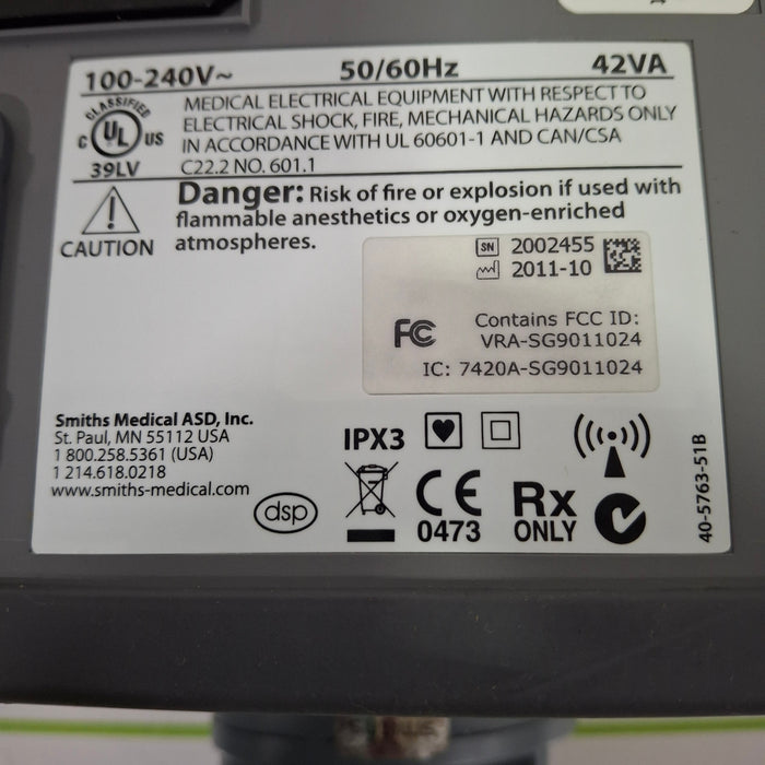 Smiths Medical Medfusion 4000 Syringe Infusion Pump