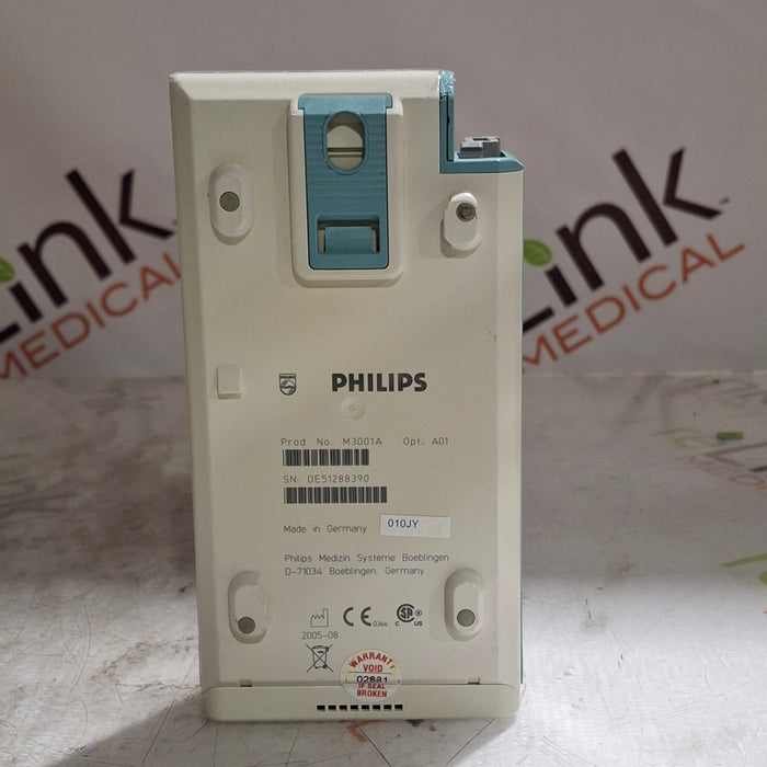 Philips M3001A-A01 Fast SpO2, NIBP, ECG MMS Module