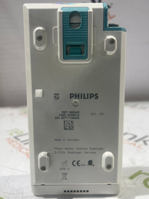 Philips M3001A-A01 Fast SpO2, NIBP, ECG MMS Module