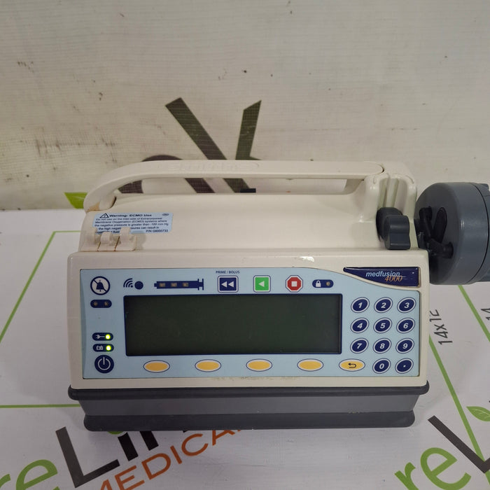 Smiths Medical Medfusion 4000 Syringe Infusion Pump