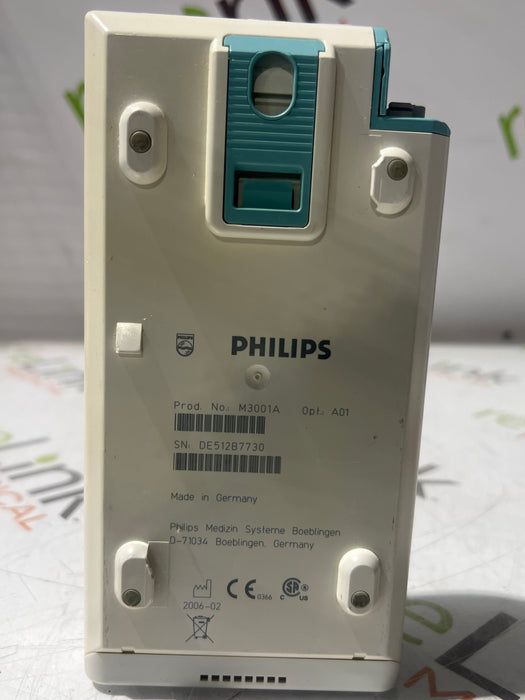 Philips M3001A-A01 Fast SpO2, NIBP, ECG MMS Module