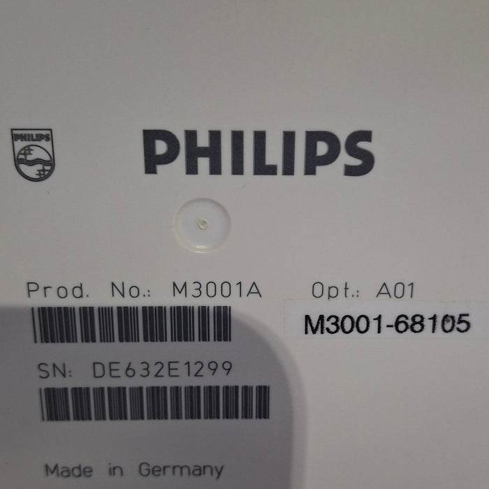 Philips M3001A-A01 Fast SpO2, NIBP, ECG MMS Module
