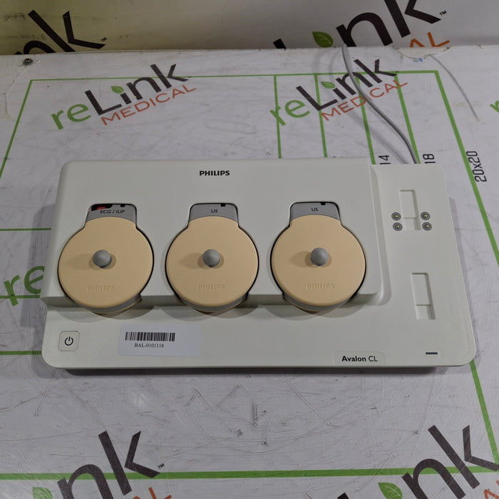 Philips Avalon CL Fetal Transducer Base Station w/Fetal US/Toco
