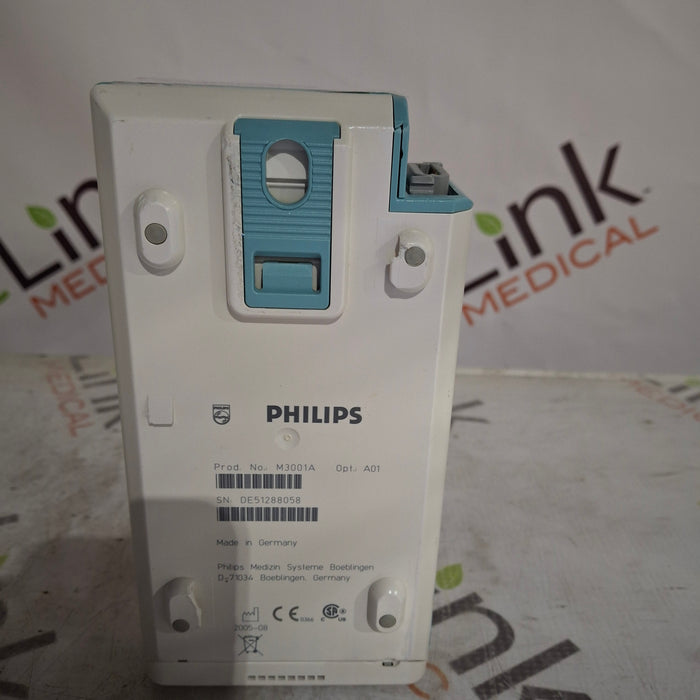 Philips M3001A-A01 Fast SpO2, NIBP, ECG MMS Module