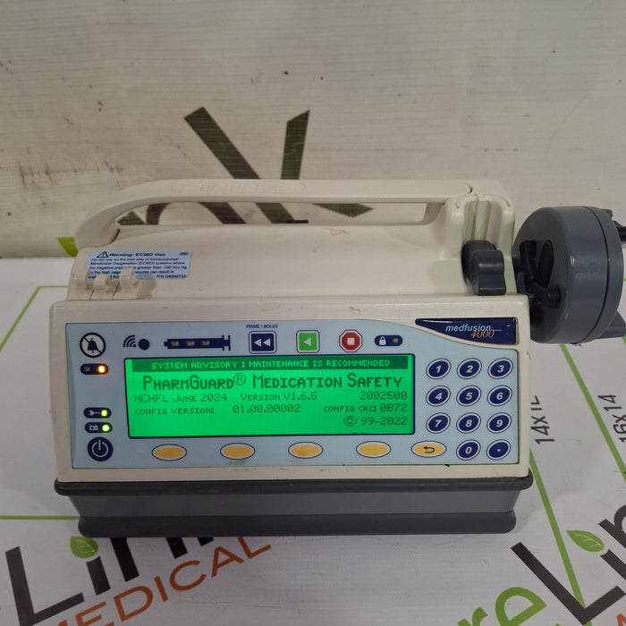 Smiths Medical Medfusion 4000 Syringe Infusion Pump