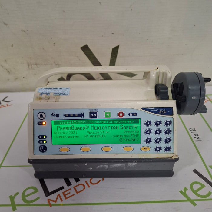 Smiths Medical Medfusion 4000 Syringe Infusion Pump