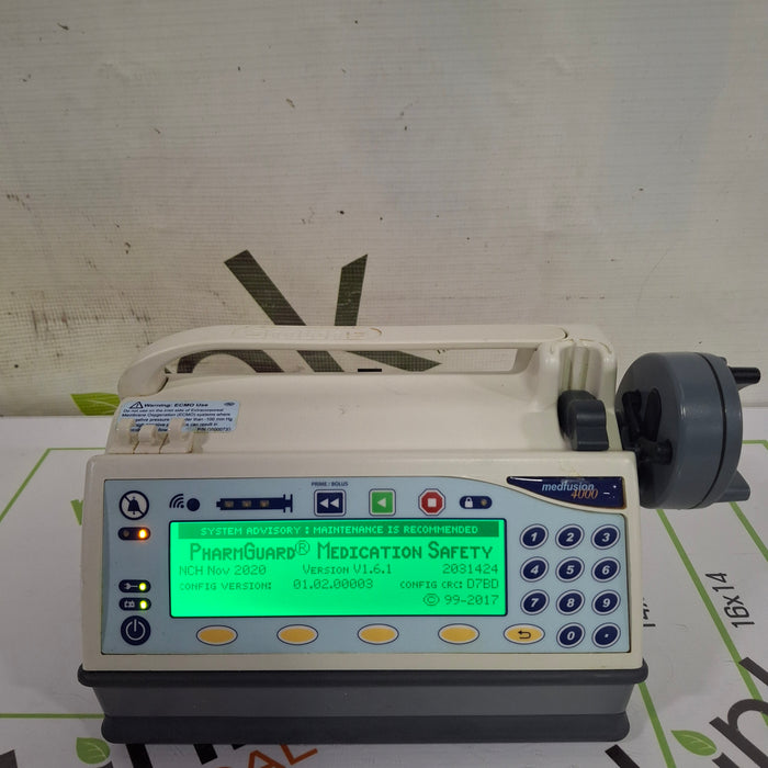 Smiths Medical Medfusion 4000 Syringe Infusion Pump
