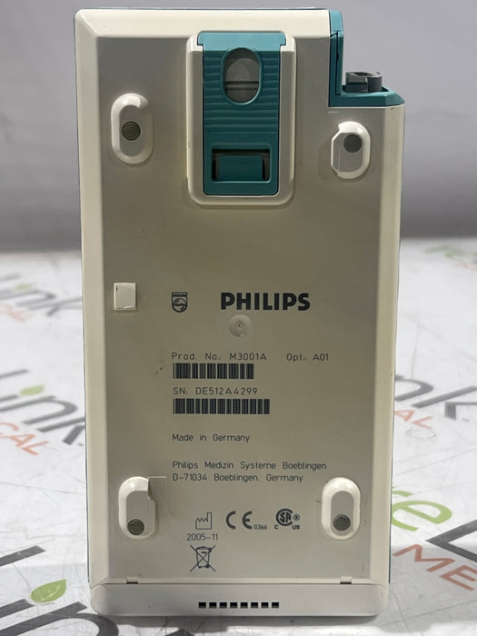 Philips M3001A-A01 Fast SpO2, NIBP, ECG MMS Module