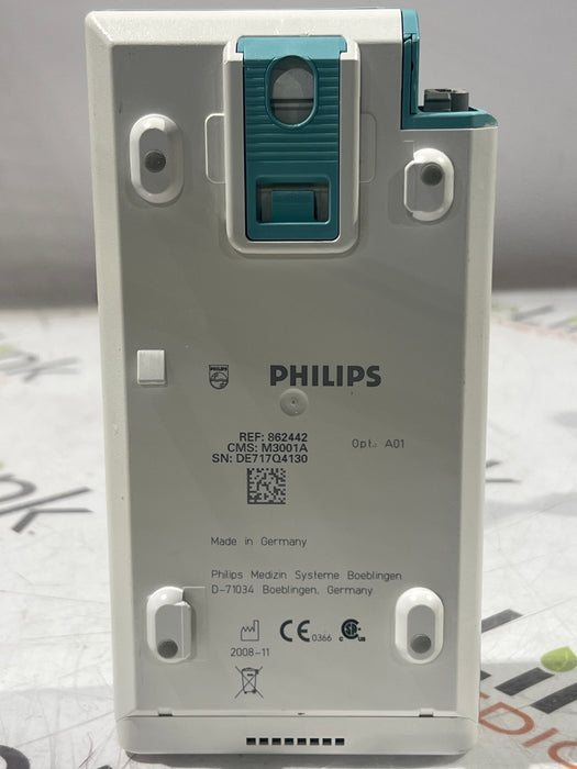Philips M3001A-A01 Fast SpO2, NIBP, ECG MMS Module