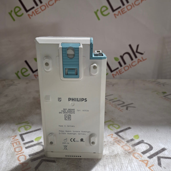 Philips M3001A-A01C06 Fast SpO2, NIBP, ECG, Temp, IBP MMS Module
