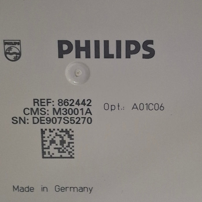 Philips M3001A-A01C06 Fast SpO2, NIBP, ECG, Temp, IBP MMS Module
