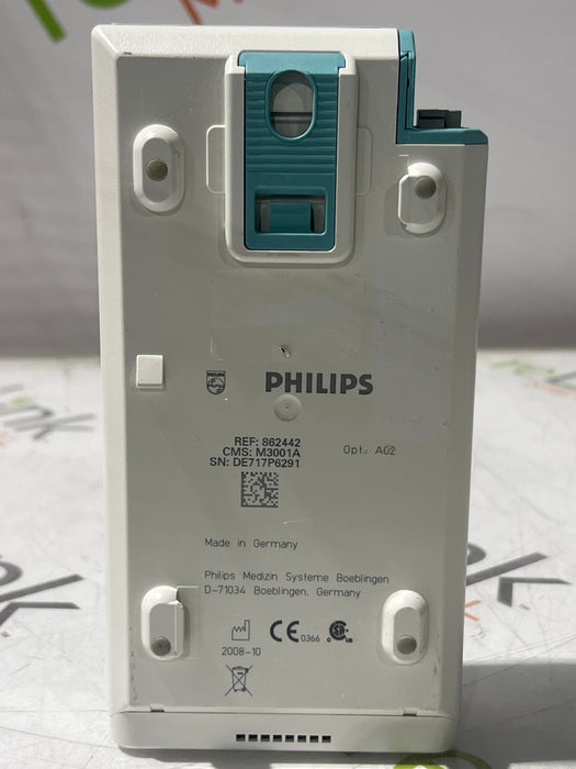 Philips M3001A-A02 OxiMax SpO2, NIBP, ECG MMS Module