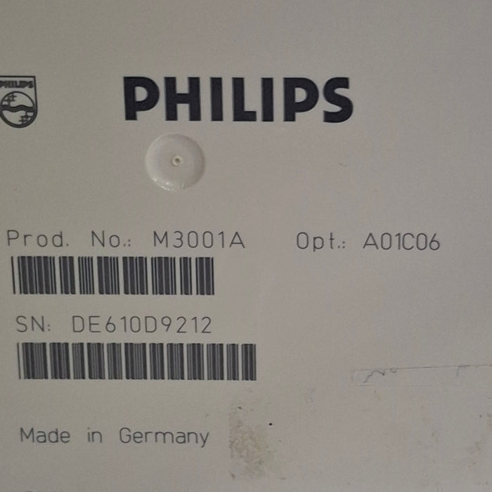 Philips M3001A-A01C06 Fast SpO2, NIBP, ECG, Temp, IBP MMS Module