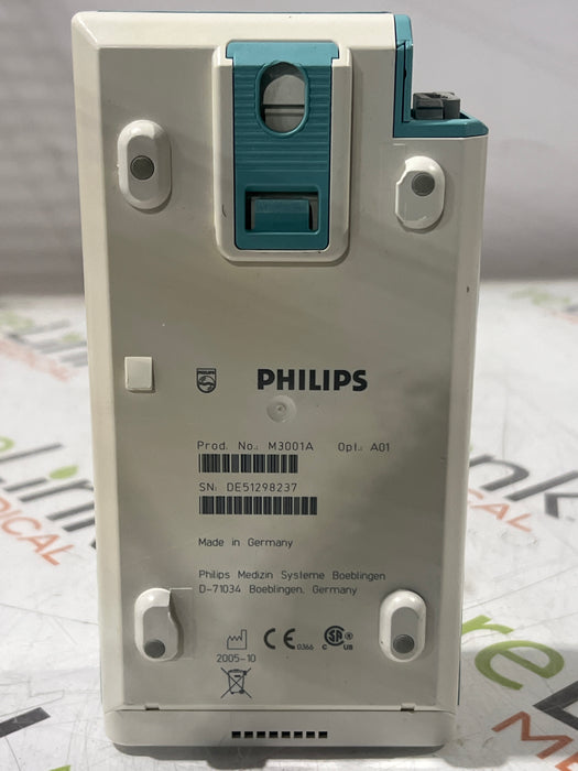 Philips M3001A-A01 Fast SpO2, NIBP, ECG MMS Module