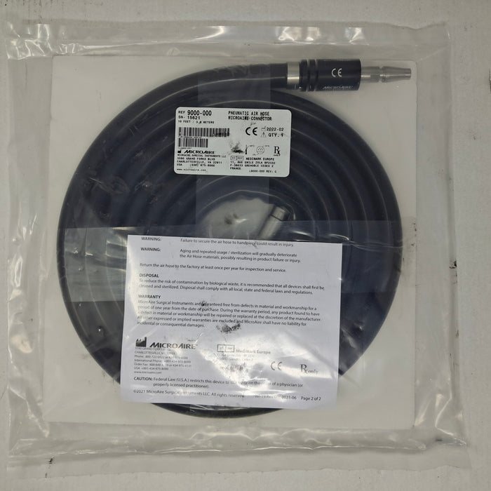 MicroAire 9000-000 Pneumatic Air Hose