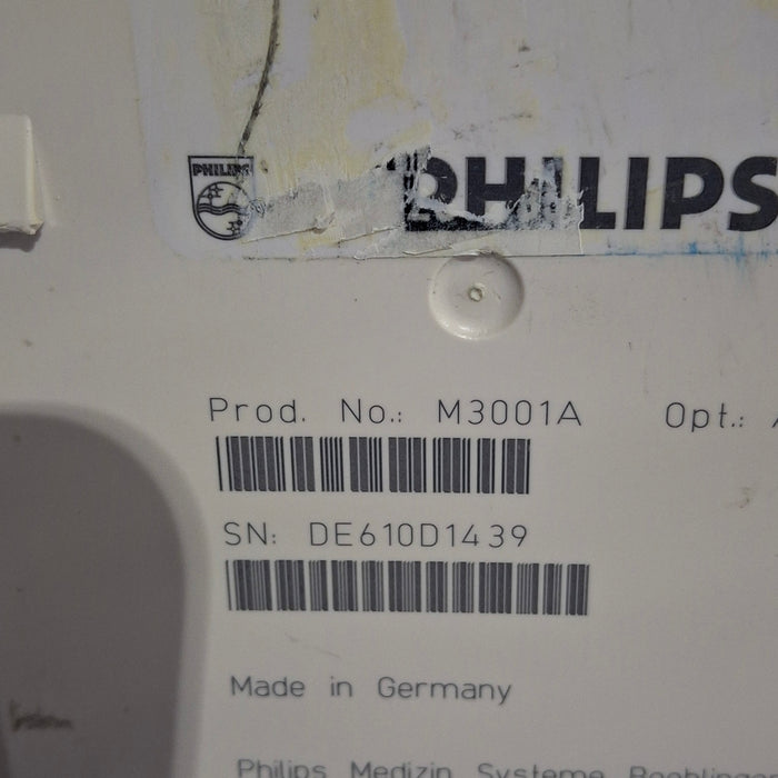 Philips M3001A-A01C06 Fast SpO2, NIBP, ECG, Temp, IBP MMS Module