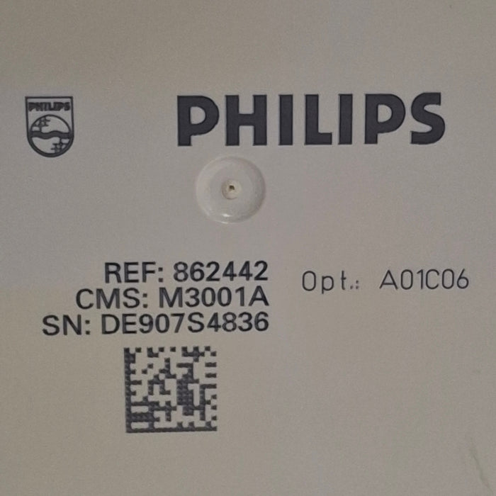 Philips M3001A-A01C06 Fast SpO2, NIBP, ECG, Temp, IBP MMS Module