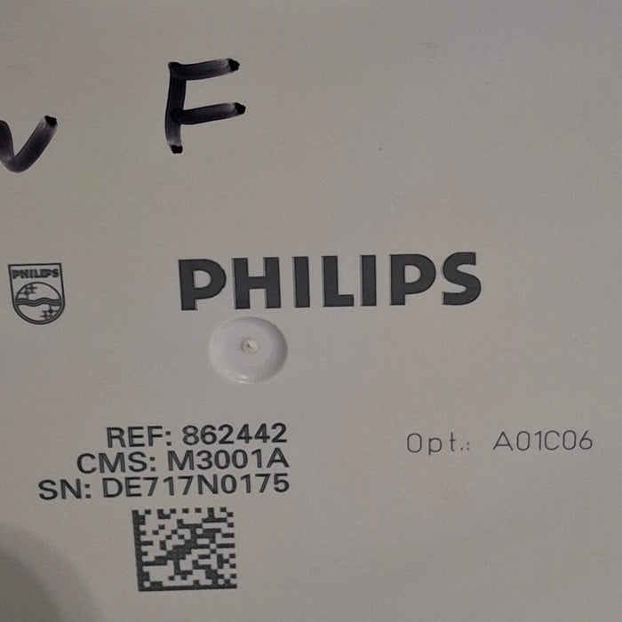 Philips M3001A-A01C06 Fast SpO2, NIBP, ECG, Temp, IBP MMS Module
