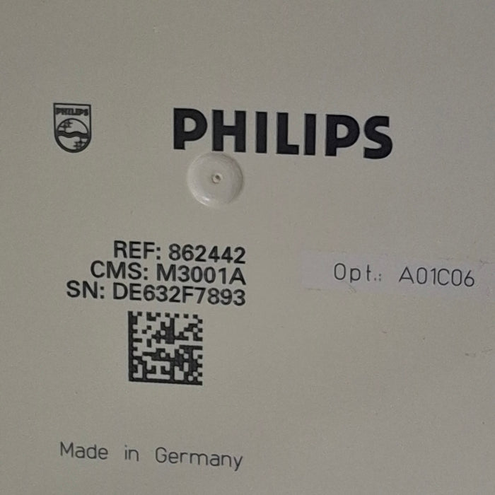 Philips M3001A-A01C06 Fast SpO2, NIBP, ECG, Temp, IBP MMS Module