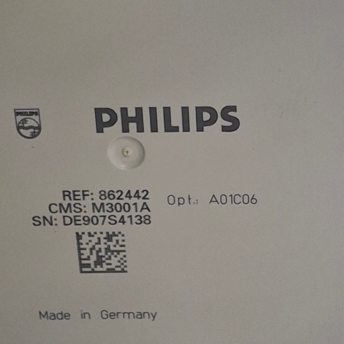 Philips M3001A-A01C06 Fast SpO2, NIBP, ECG, Temp, IBP MMS Module