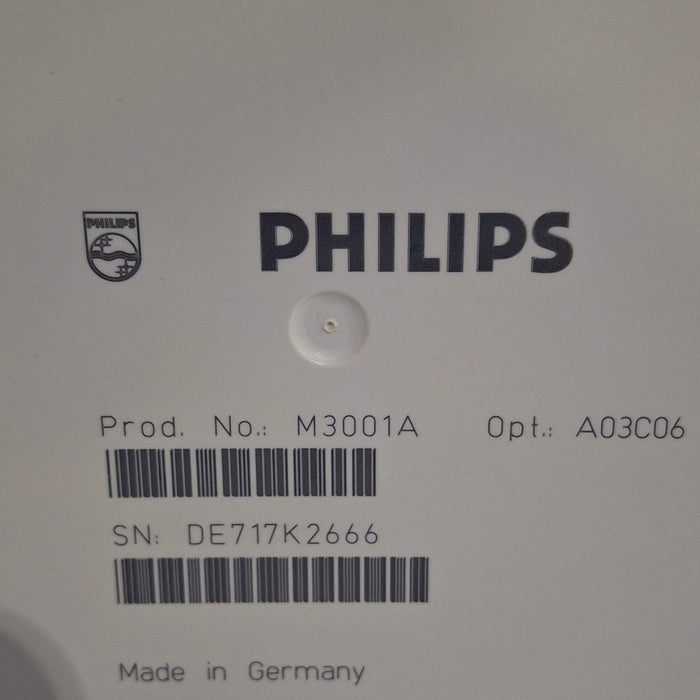 Philips M3001A-A03C06 Masimo SpO2, NIBP, ECG, Temp, IBP MMS Module