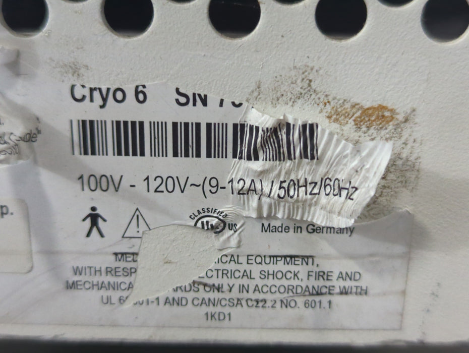 Zimmer Cryo 6 Chiller w/ Fraxel SR 1500 Laser System