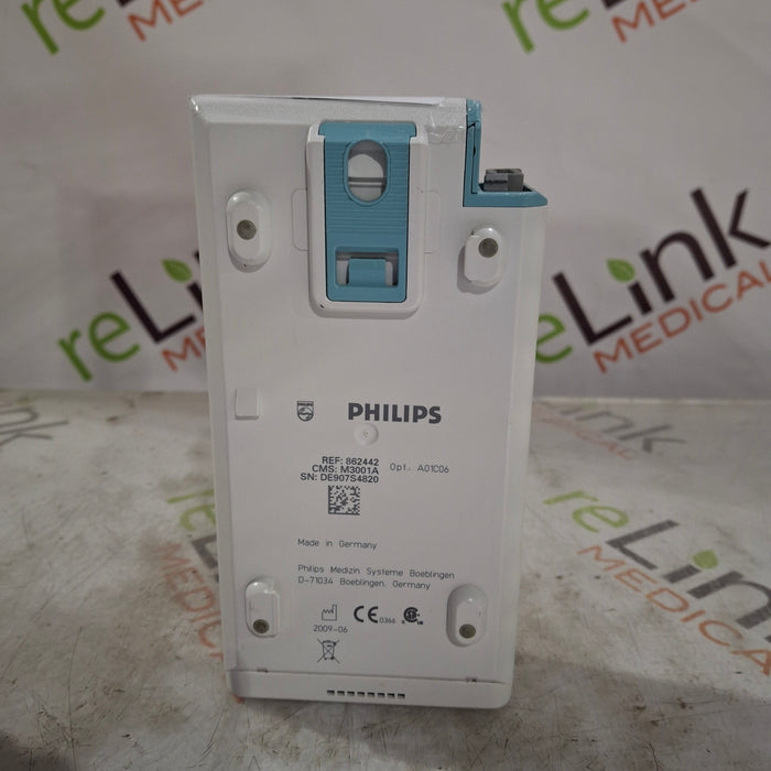 Philips M3001A-A01C06 Fast SpO2, NIBP, ECG, Temp, IBP MMS Module
