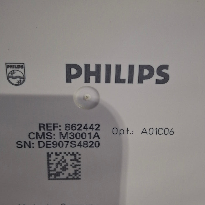 Philips M3001A-A01C06 Fast SpO2, NIBP, ECG, Temp, IBP MMS Module