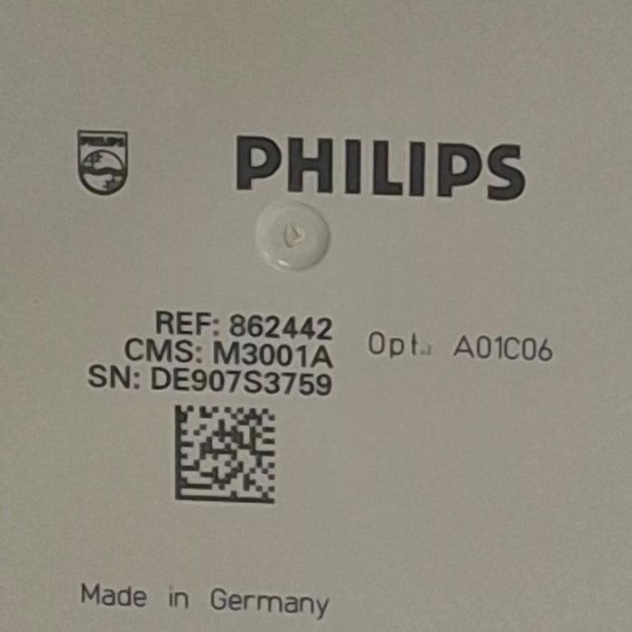 Philips M3001A-A01C06 Fast SpO2, NIBP, ECG, Temp, IBP MMS Module